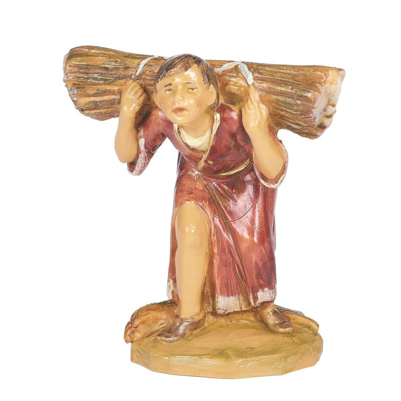 Fontanini Niccolo Boy Carrying Wood Nativity Figure, 2026 Limited Edition, 5" Scale