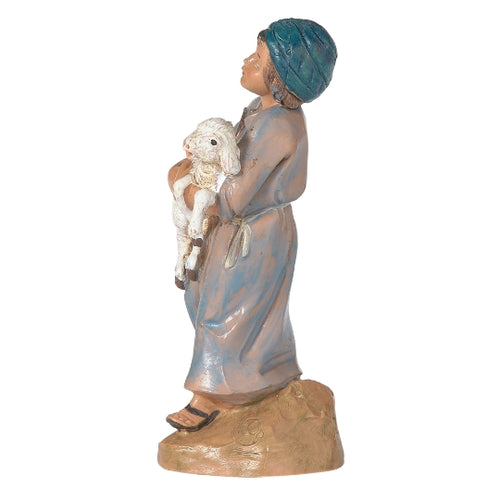 Silas the Shepherd Boy with Sheep 5" Scale