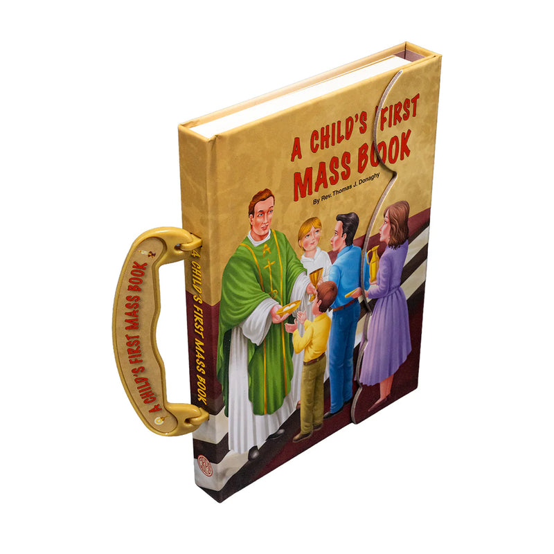 A Child's First Mass Book: Carry Along Board Book for Catholic Kids
