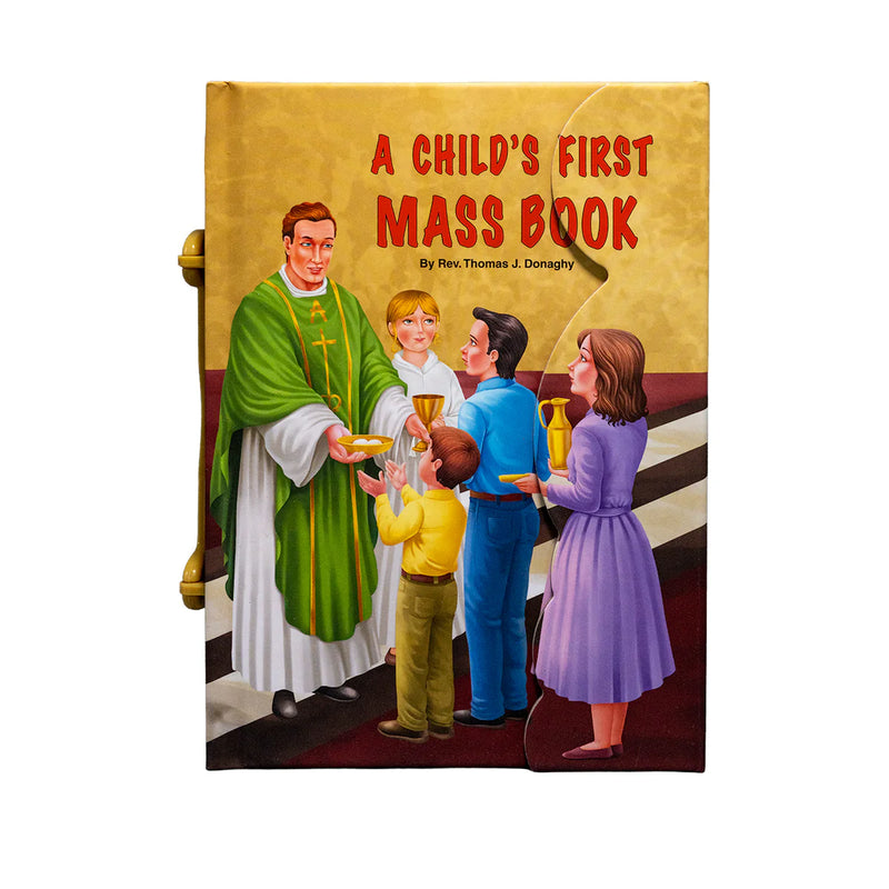 A Child's First Mass Book: Carry Along Board Book for Catholic Kids