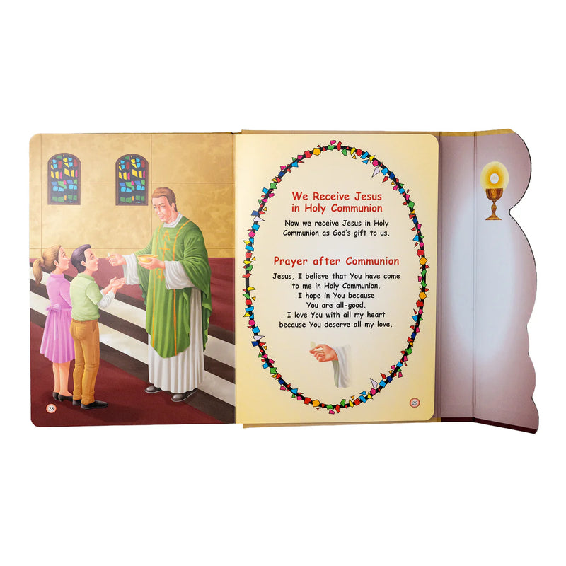 A Child's First Mass Book: Carry Along Board Book for Catholic Kids