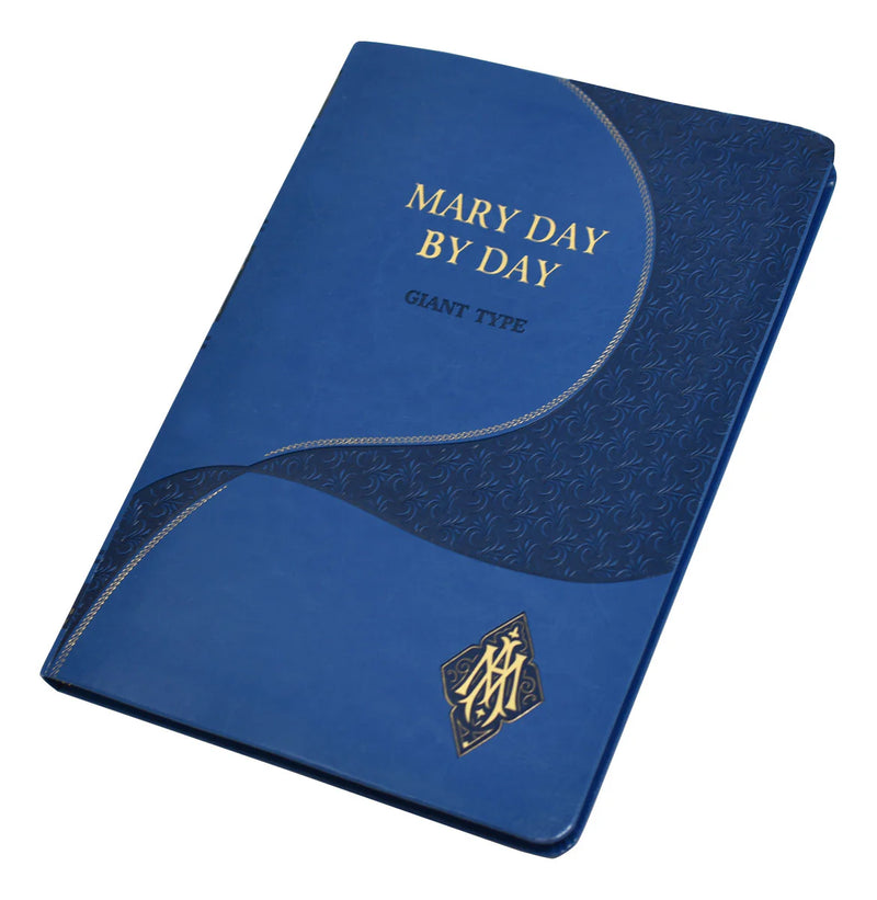 Mary Day by Day: Giant Type Edition, Daily Meditations, Catholic Book Publishing