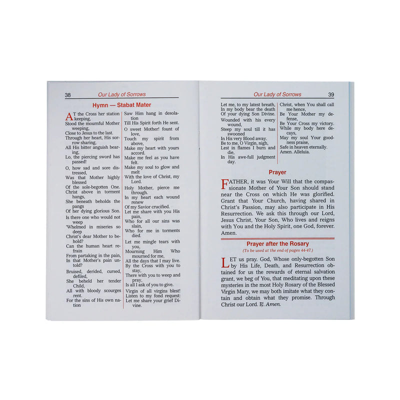 Favorite Novenas to Mary Prayer Booklet by Rev. Lawrence Lovasik