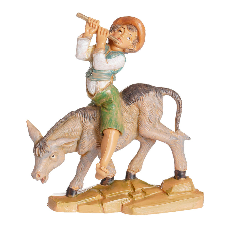Dominic Boy with Donkey 5" Scale