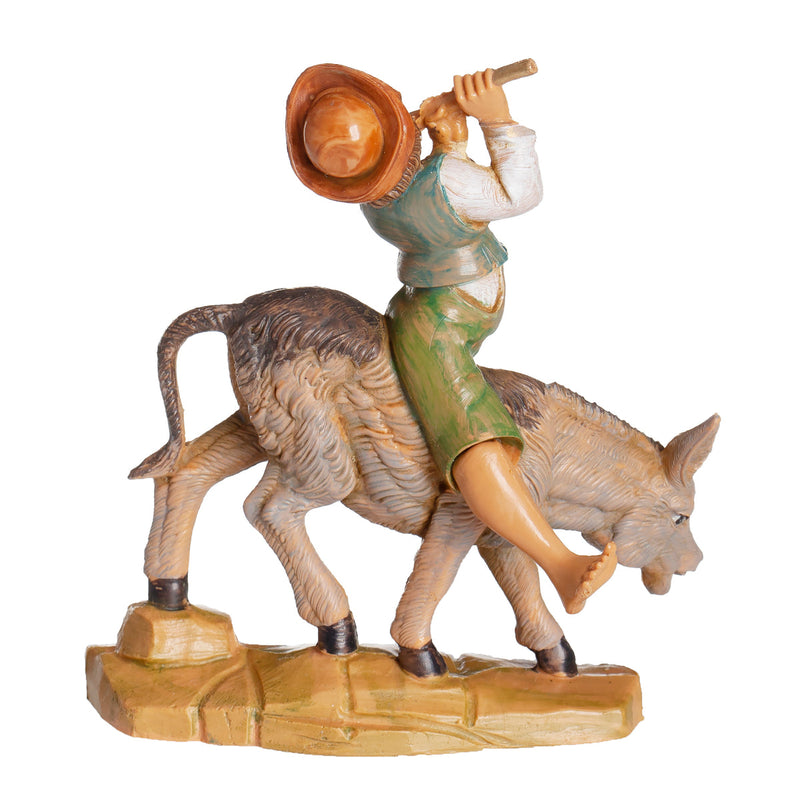 Dominic Boy with Donkey 5" Scale