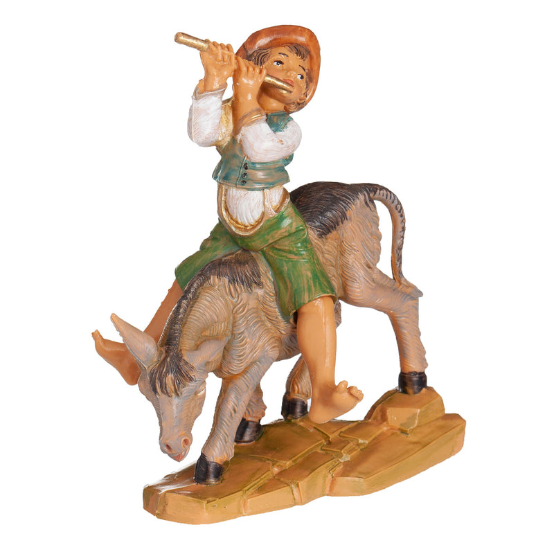 Dominic Boy with Donkey 5" Scale