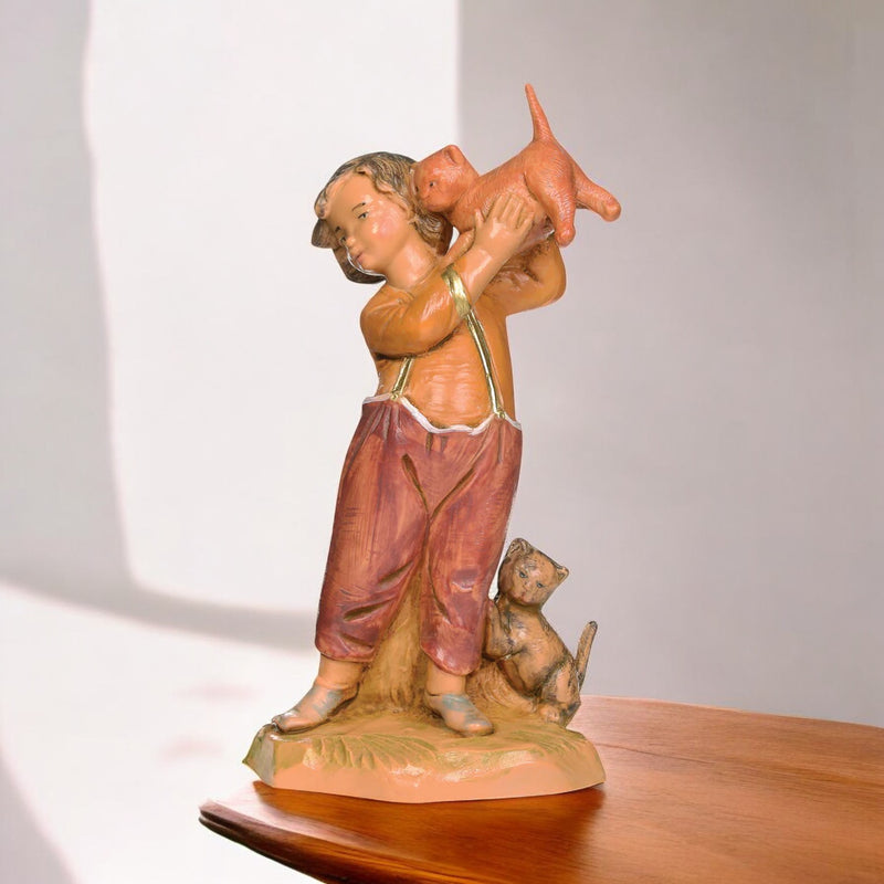 Seth Boy with Cats 5" Scale