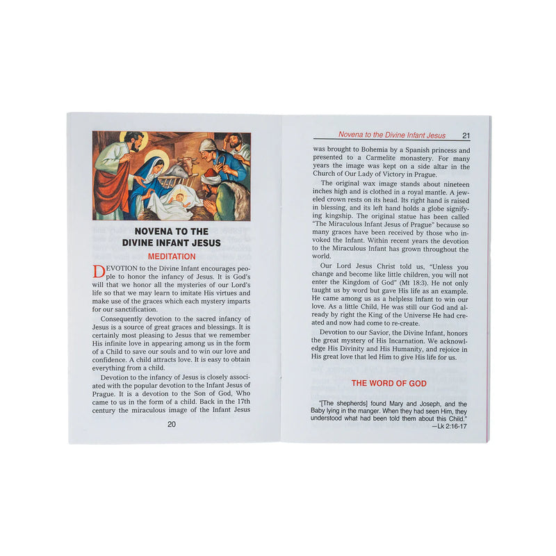 Favorite Novenas to Jesus: Illustrated Prayer Booklet by Rev. Lawrence Lovasik