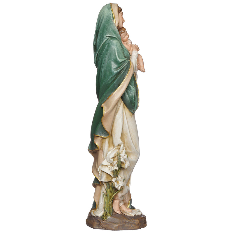 Madonna and Child Statue 16.25"H