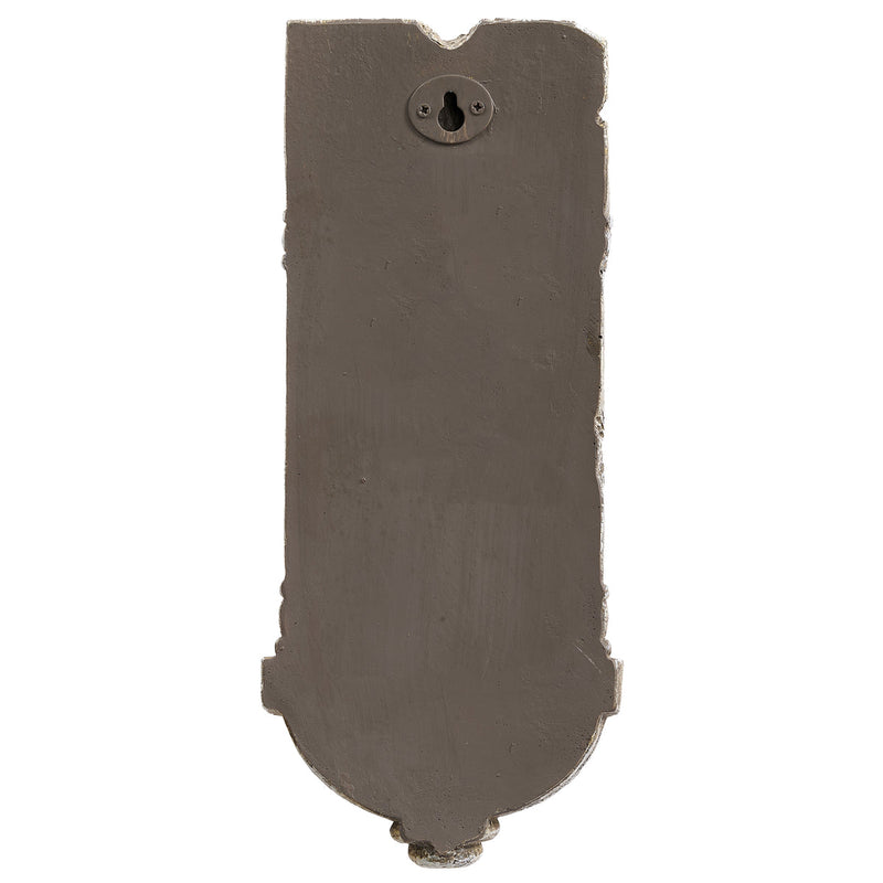 Innocence Holy Water Font with Cement Finish 10.25"H