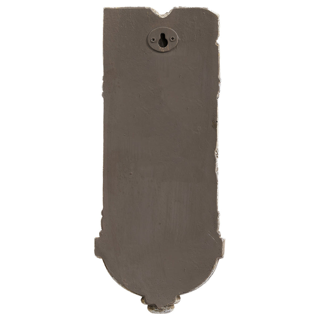 Innocence Holy Water Font with Cement Finish 10.25"H