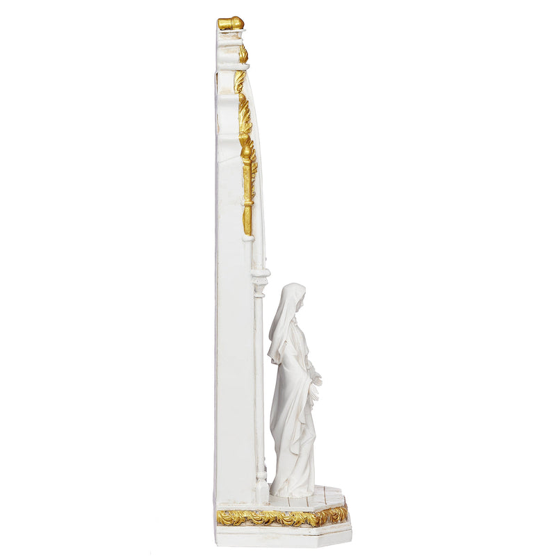 Our Lady of Grace LED Arch Window Figure 11.75"H