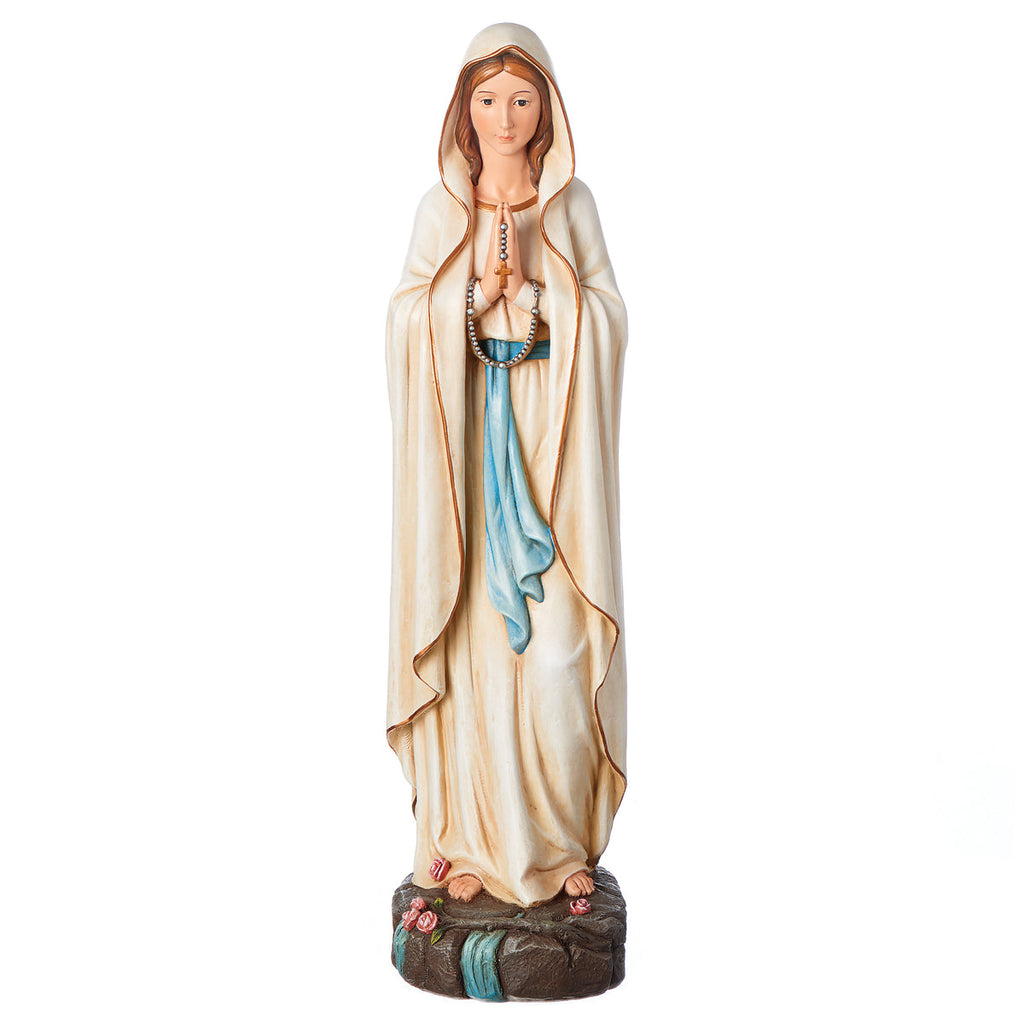 Our Lady of Lourdes Garden Statue 17"H