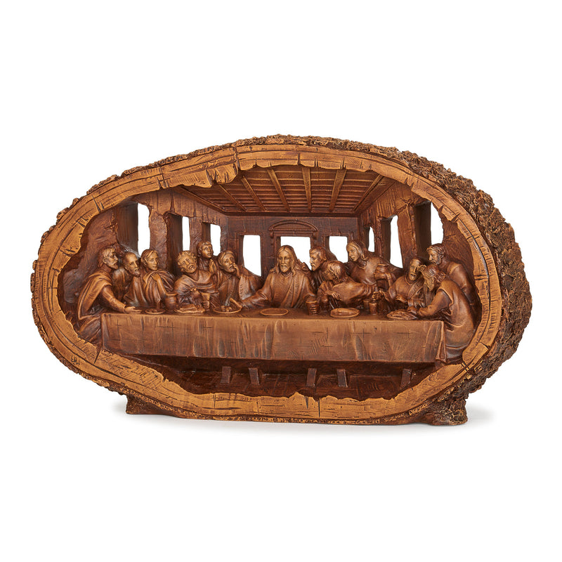 Last Supper Carved Figure 14.5"W