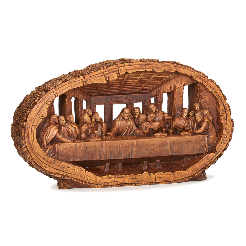 Last Supper Carved Figure 14.5"W
