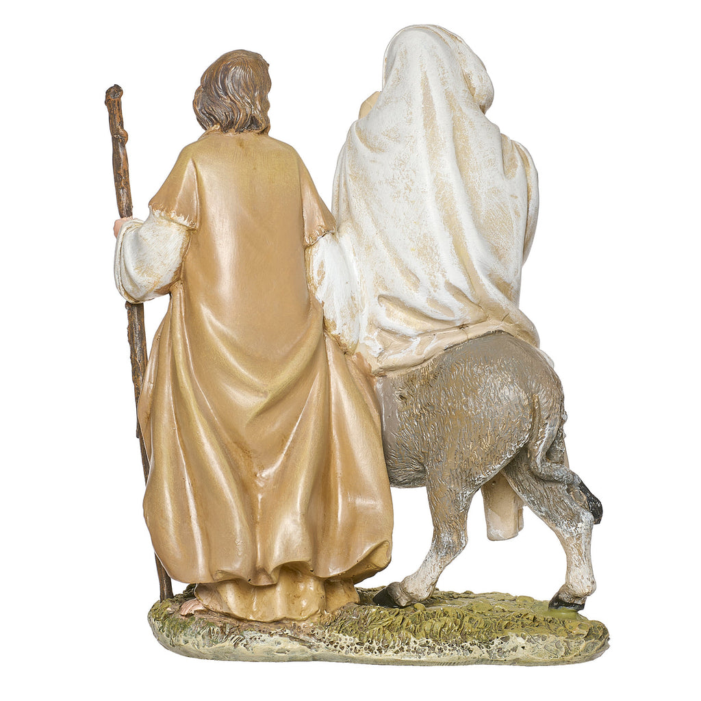 Flight into Egypt Statue 8.25"H