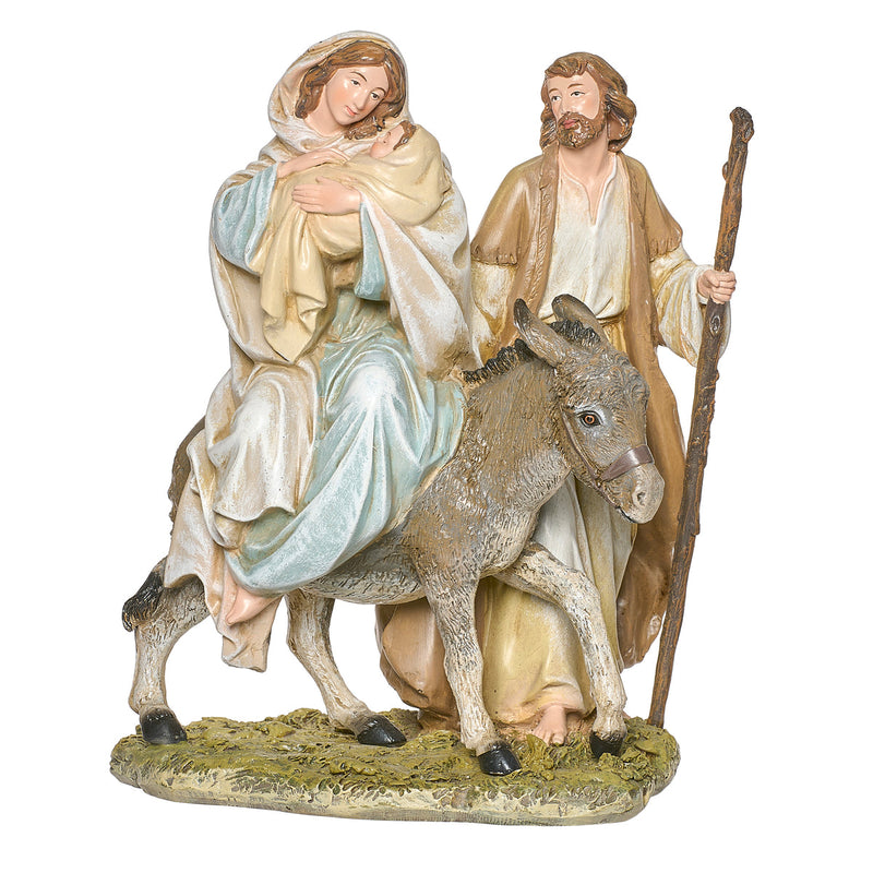 Flight into Egypt Statue 8.25"H