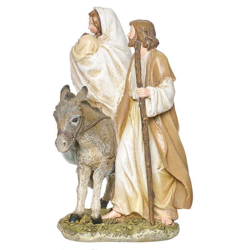 Flight into Egypt Statue 8.25"H