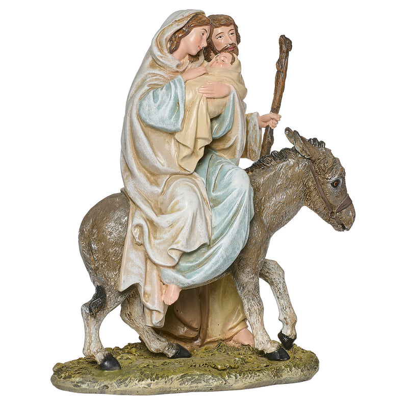 Flight into Egypt Statue 8.25"H