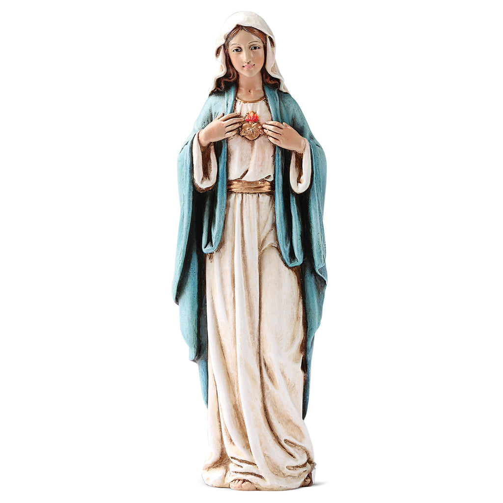 Immaculate Heart of Mary Statue 6"H