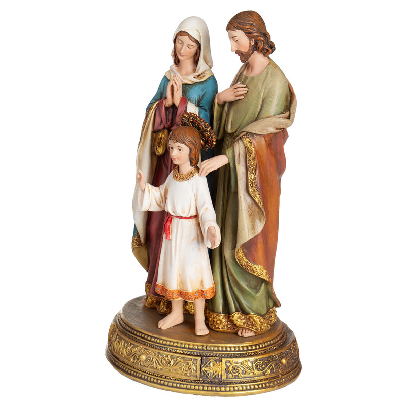 Holy Family with Young Jesus Figure 10.5"H
