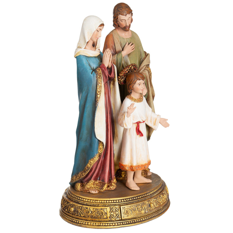 Holy Family with Young Jesus Figure 10.5"H