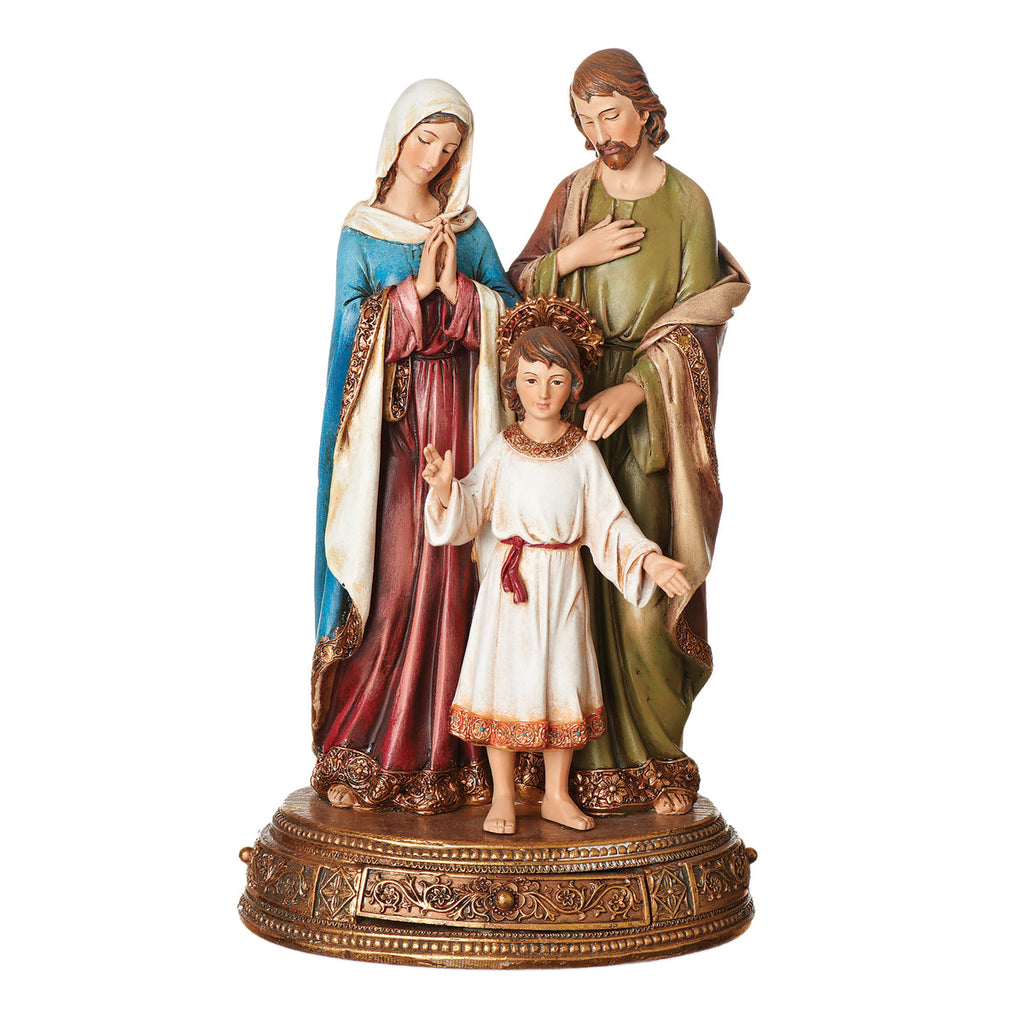 Holy Family with Young Jesus Figure 10.5"H
