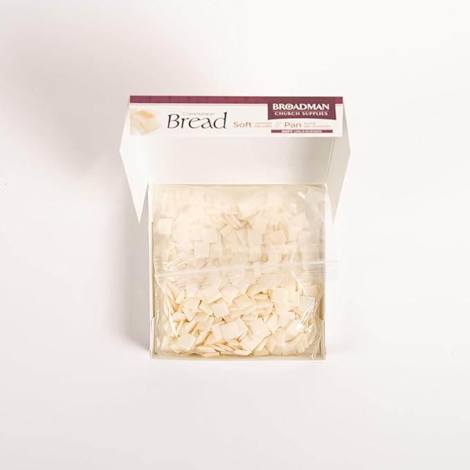 Communion Bread Soft Squares 500 Pieces | Broadman Church Supplies