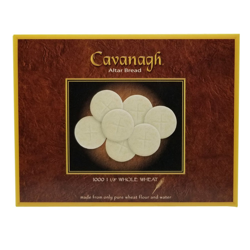Communion Wafers 1 1/8" – 1,000 pcs - White or Wheat | Cavanagh