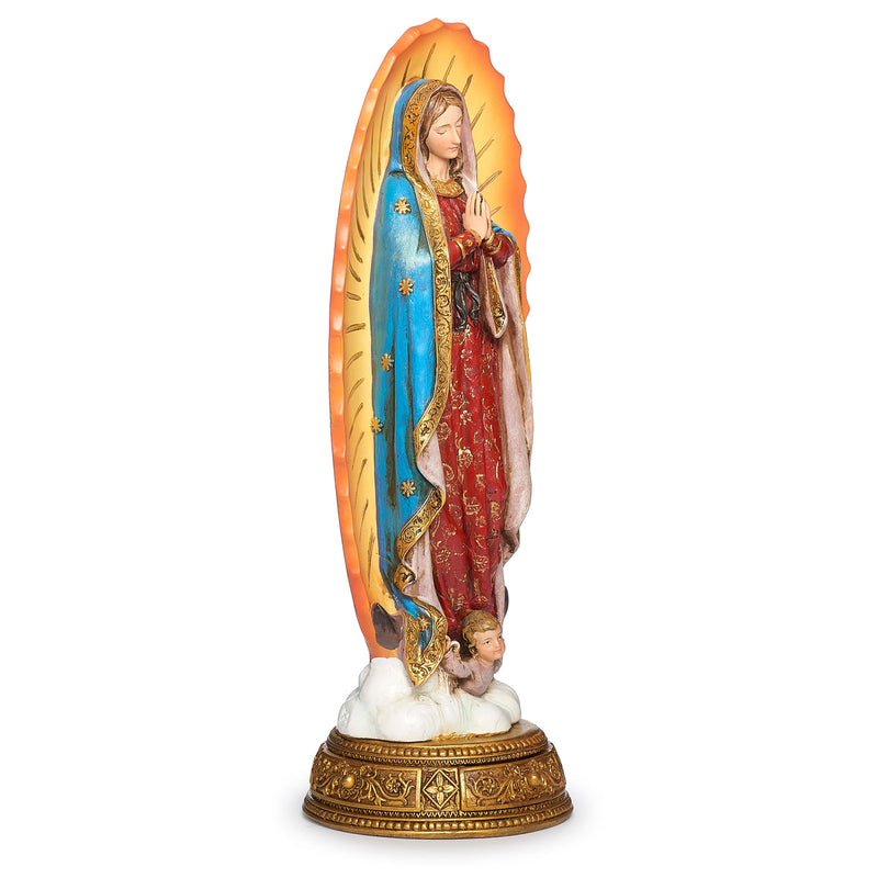 Our Lady of Guadalupe Statue 11.75"H
