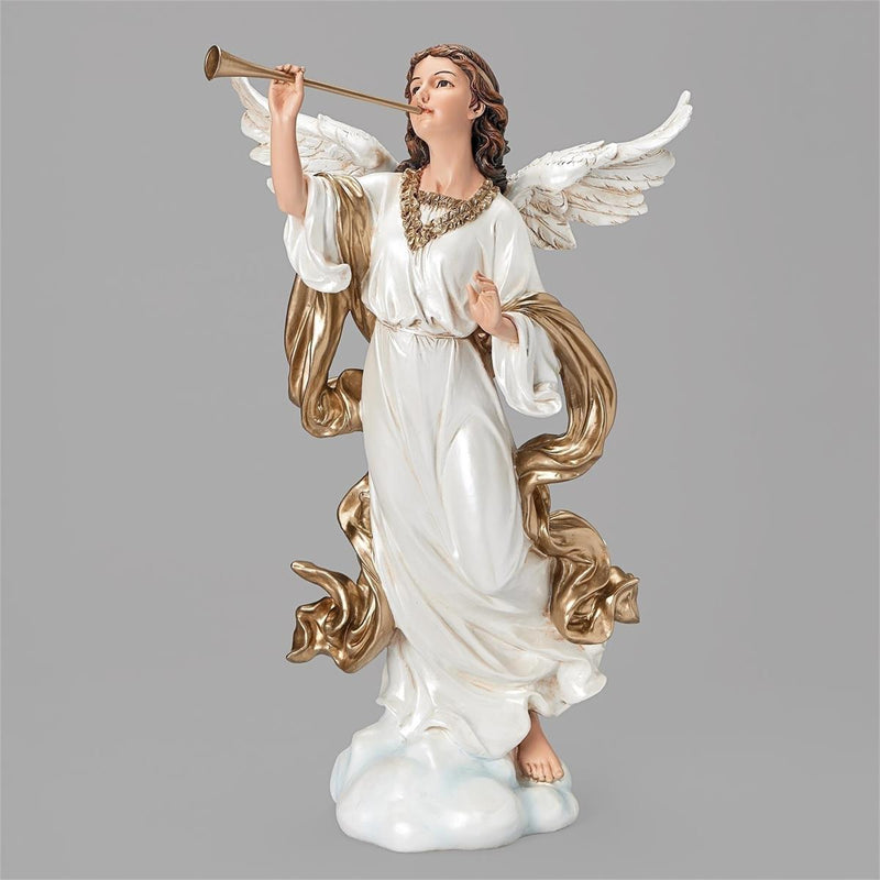 Joseph's Studio 24"H Angel Ivory Gown Raised Horn