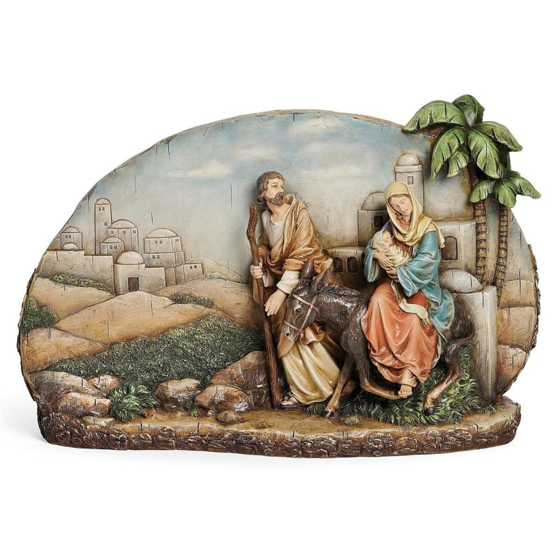 Joseph's Studio 11"H Joseph & Mary on Donkey Scene