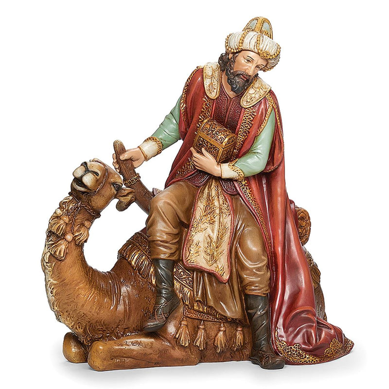 Joseph's Studio 18"H King on Camel; 19" Scale King Melchior