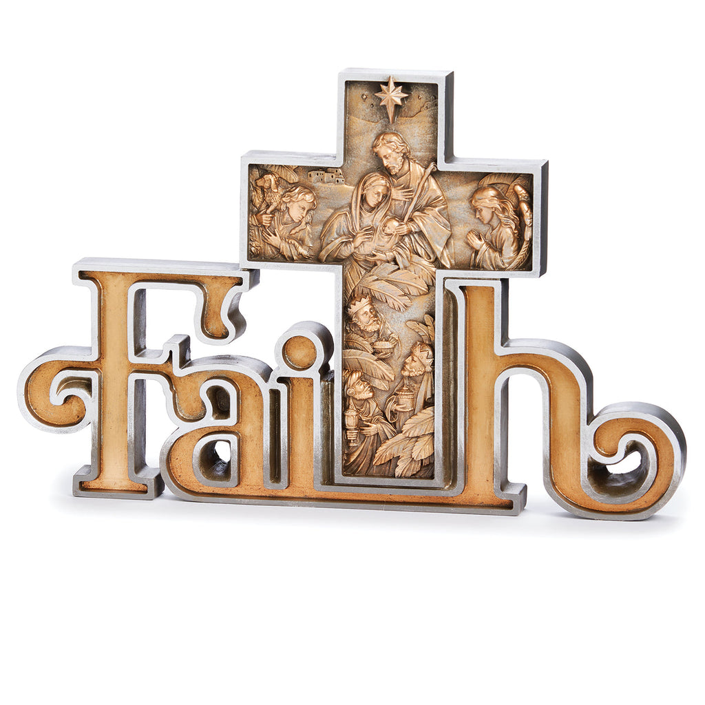 Faith Nativity Figure 9"H