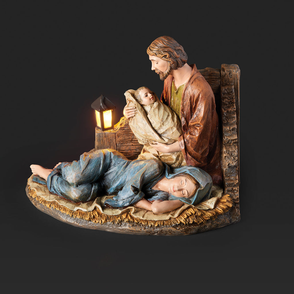 Joseph's Studio Lighted Sleeping Mary Holy Family Figure 5.7"H