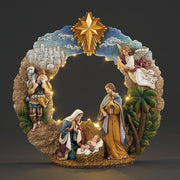 Joseph's Studio Light-up Nativity Statue 17" H