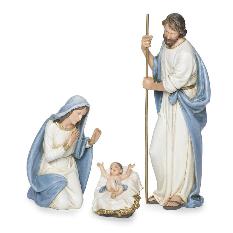 Joseph's Studio 9.25"H 6-Piece Set Nativity King on Camel, Blue & Gold - additional product view