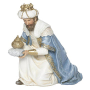 Joseph's Studio 9.25"H 6-Piece Set Nativity King on Camel, Blue & Gold - additional product view