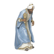 Joseph's Studio 9.25"H 6-Piece Set Nativity King on Camel, Blue & Gold - additional product view
