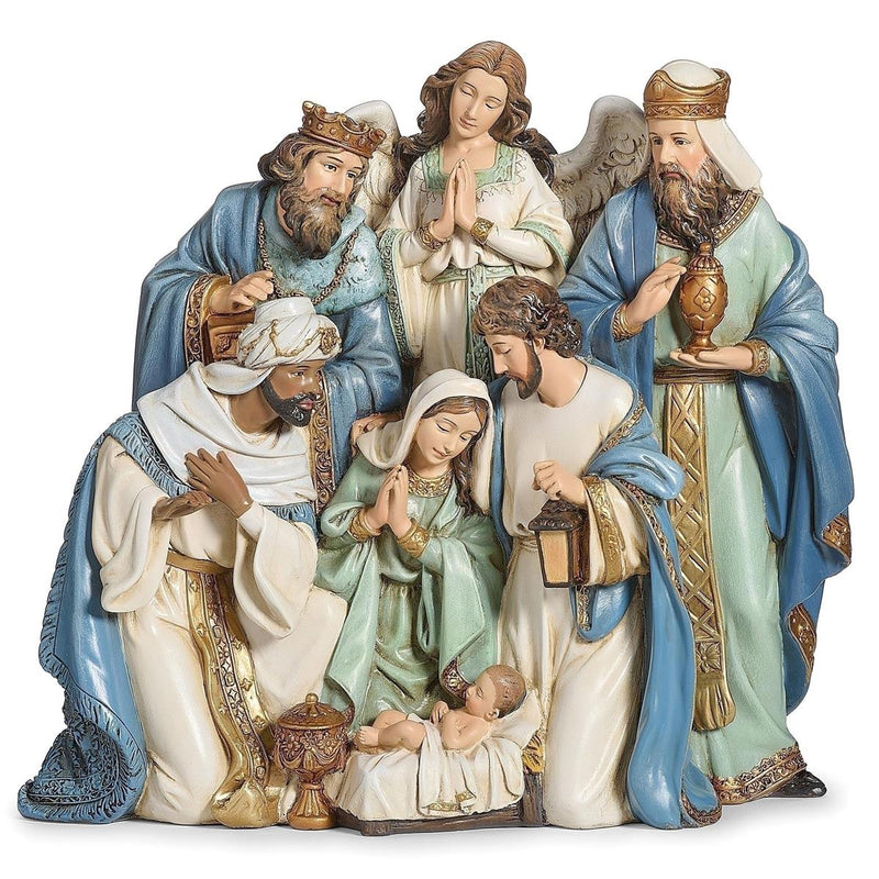 Joseph's Studio 8.5"H Nativity Figure Blue Colorway