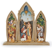 Joseph's Studio Nativity Triple Arch Statue 12" H