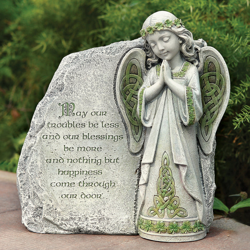 Irish Angel Garden Statue 9.75"