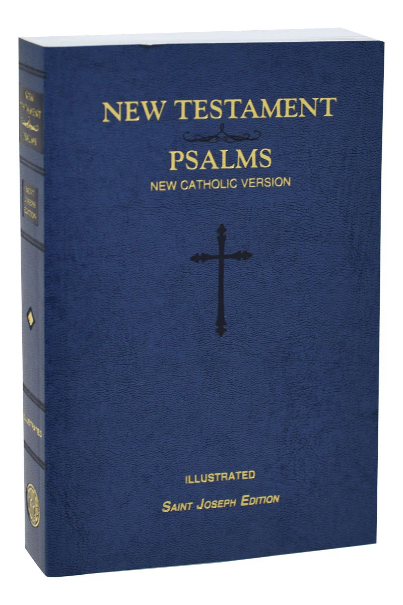New Testament and Psalms, Blue Paperback, Catholic Book Publishing