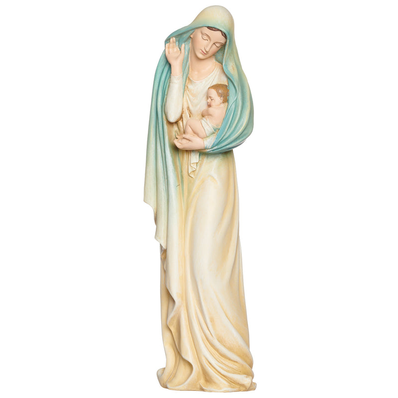 Madonna and Child Statue 12"H