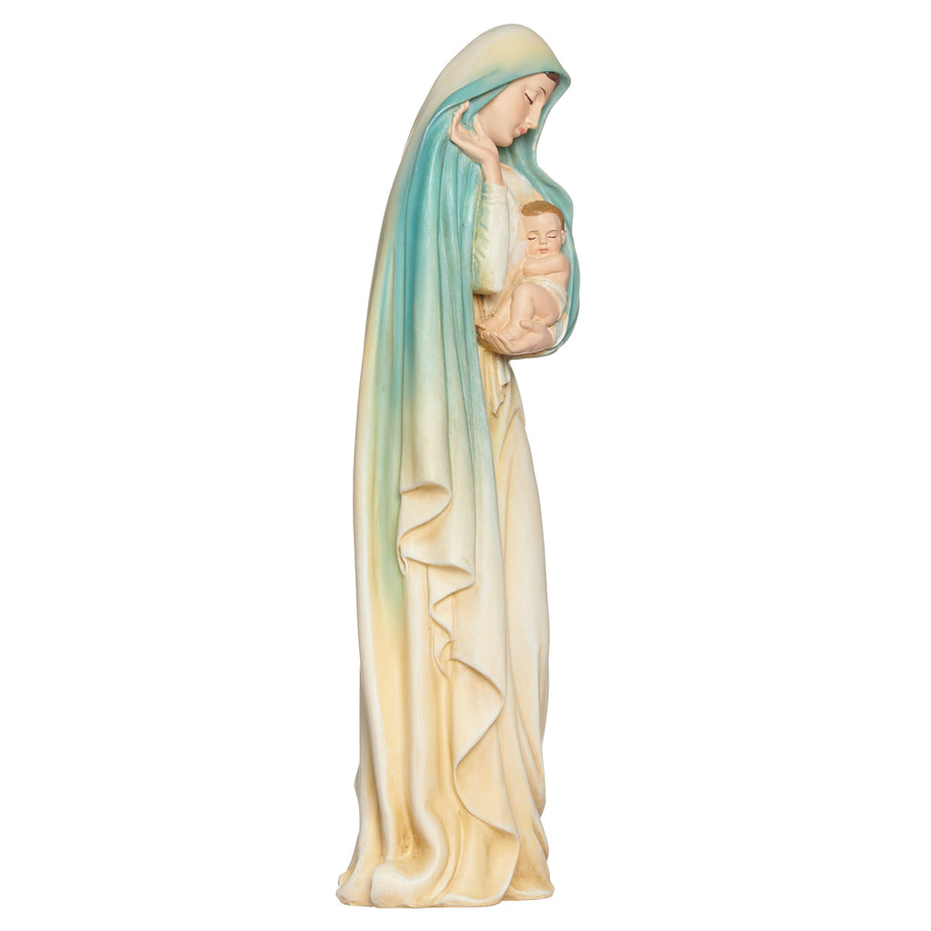 Madonna and Child Statue 12"H