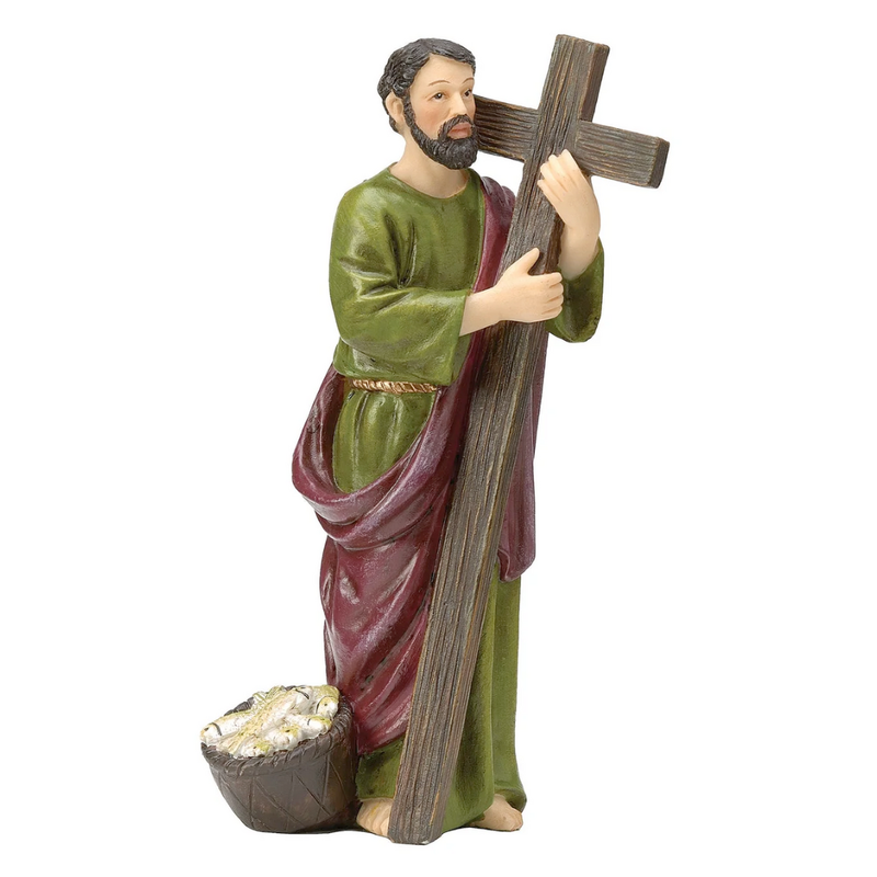 Andrew - St. Andrew Statue 4"H