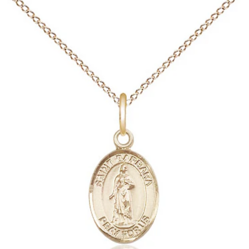 Barbara - St. Barbara Medal 6 Options