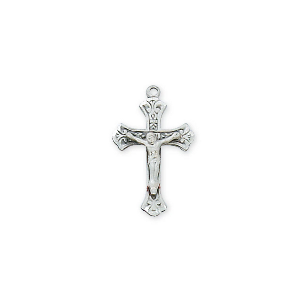 Crucifix Necklace - Sterling Silver