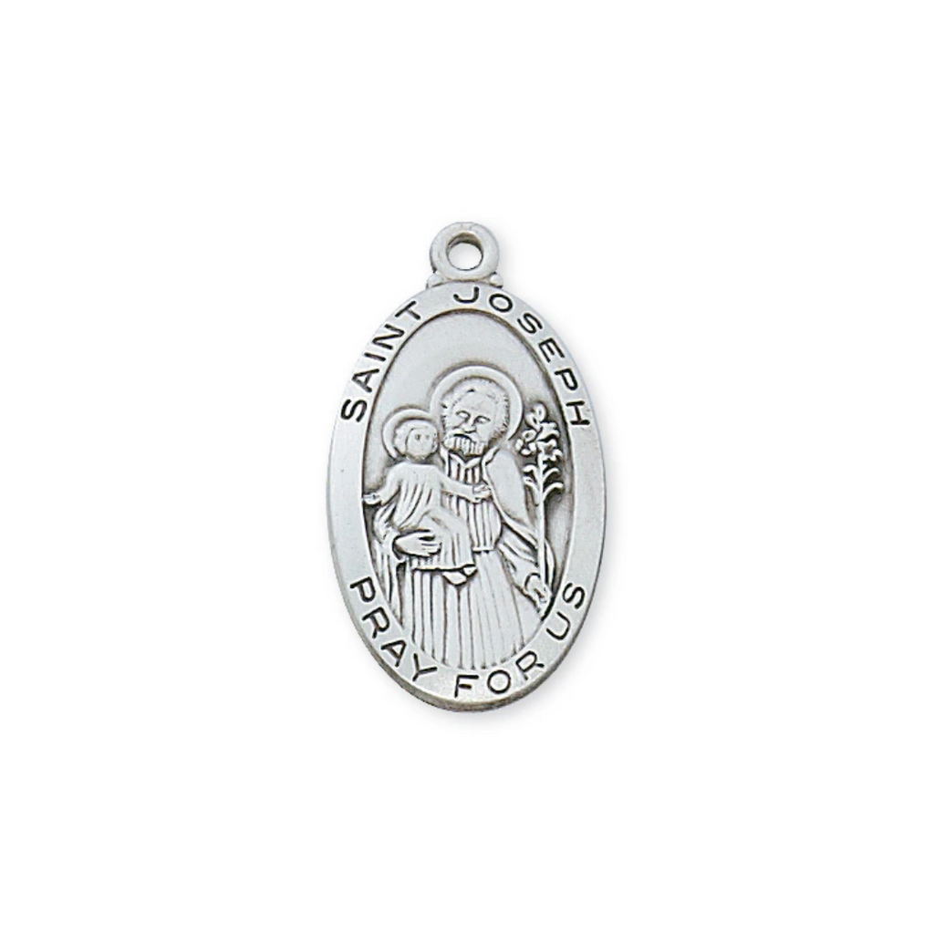 Joseph - St. Joseph Medal - Sterling Silver