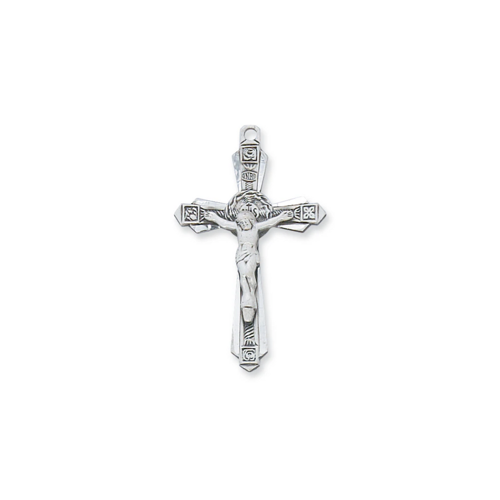 Crucifix Necklace - Sterling Silver